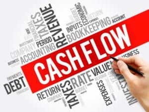 company cash flow concerns